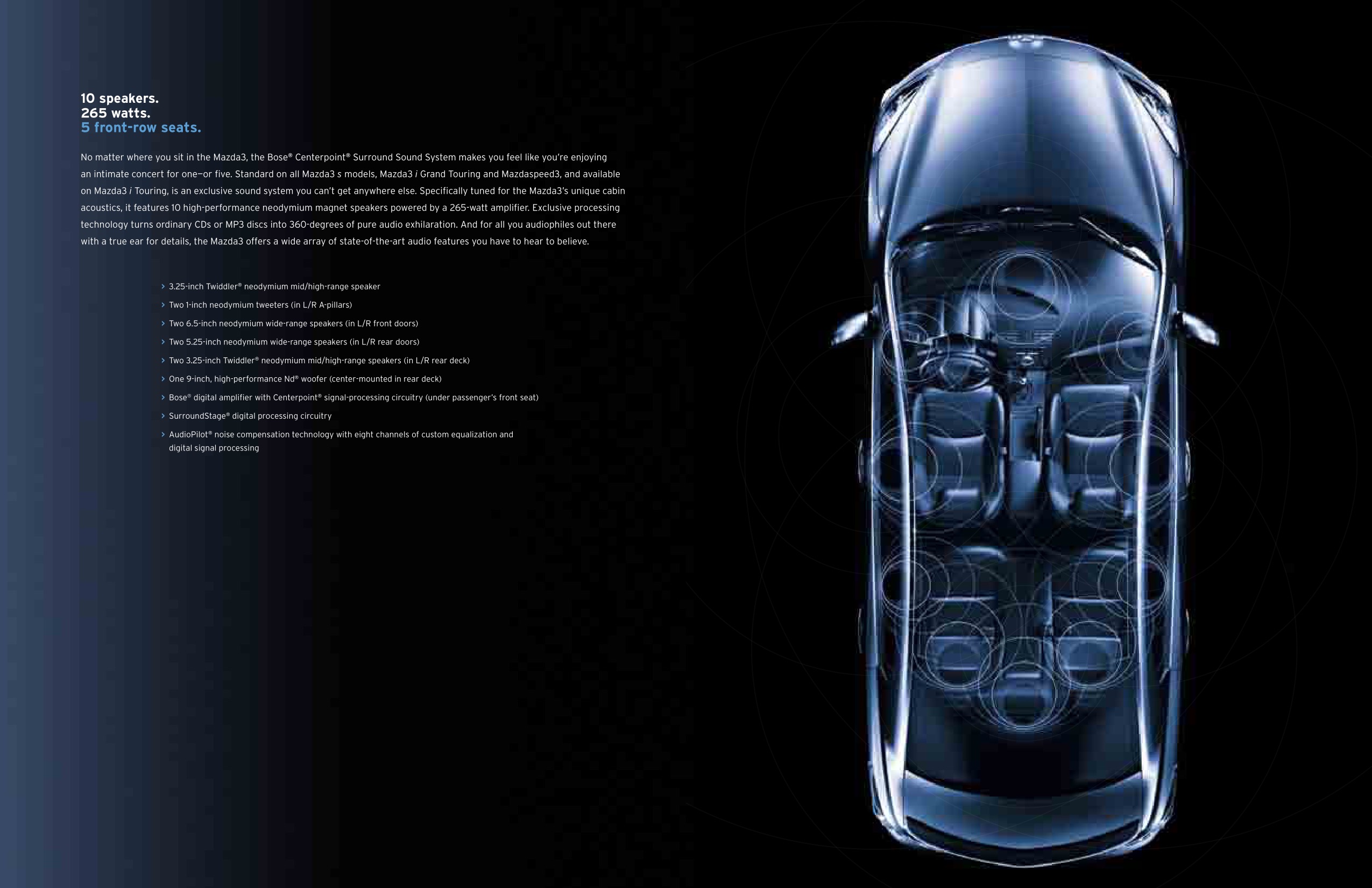 2012 Mazda 3 Brochure Page 14